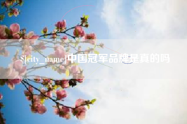 白银中国冠军品牌是真的吗