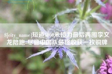 白银短道5000米接力最后两圈李文龙陪跑-尽管中国队最终收获一枚铜牌