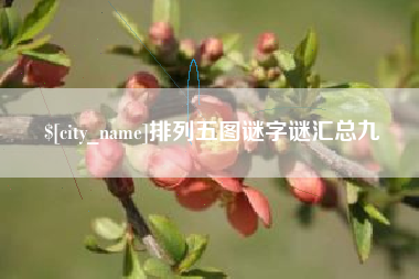 白银排列五图谜字谜汇总九