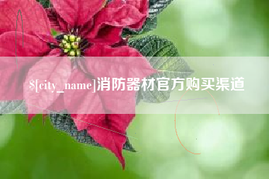白银消防器材官方购买渠道