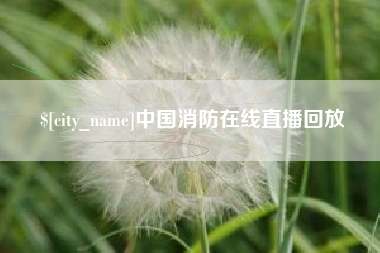 白银中国消防在线直播回放