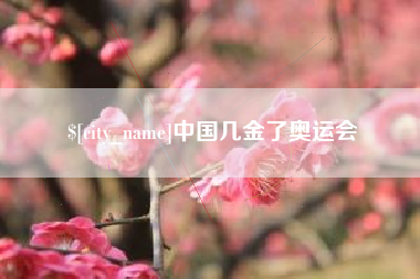 白银中国几金了奥运会