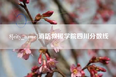 白银消防救援学院四川分数线
