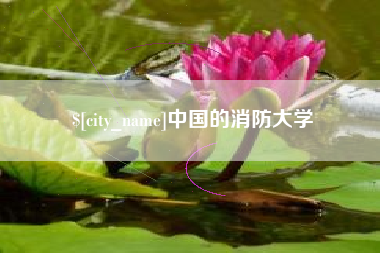 白银中国的消防大学