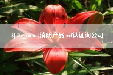 白银消防产品cccf认证询公司