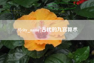 白银古代的九宫算术